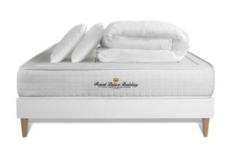Royal Palace Bedding Pack Colch&oacute;n Blanco Espuma Viscoel&aacute;stica 140 X 190