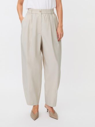 Masai Mapersephona Straight Fit Draped Trouser in Wind Chime at Nordstrom, Size Xx-Large