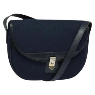 Dior Borsa a spalla Pre-owned Vintage Trotter - - Pre-owned - Donna - Blu - ONE SIZE
