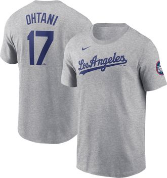 Nike MLB Los Angeles Dodgers Shohei Ohtani T-shirt Dark Grey Heather IQ4010-063