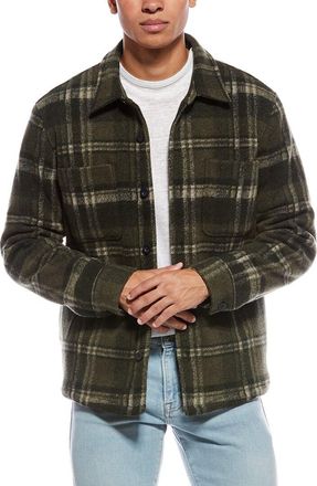 Vince Plaid Sherpa-Lined Shirt Jacket