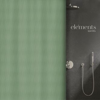 Spirella Spirella - Cortina De Ducha Poli&eacute;ster Mera 180x180cm Green Elements De