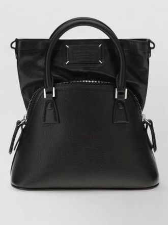 Maison Margiela goatskin bucket shoulder bag top handles