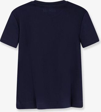 Max Mara Womens Cotton T-Shirt Blue T-Shirts & Jerseys