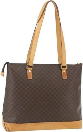 Celine Pre-owned Plastic Tote Bag - Dames - Vintage Shopper - Bruin - ONE Size - Vintage