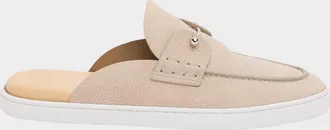 Christian Louboutin Men & apos;s Chanme Leather Slides