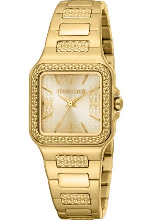 Roberto Cavalli Womens RC5L170M0035 Ladies Crest Watch - Gold - One Size