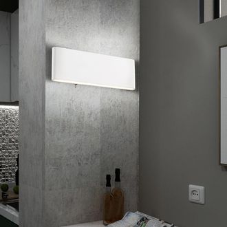 Globo Lighting Aplique De Pared - Siegfried - Blanco - Aluminio - Led - - Globo