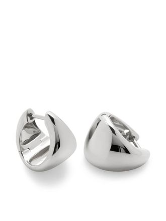 Monica Vinader Orecchini a cerchio piccoli - Argento