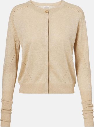 Joseph Tasse lame cardigan