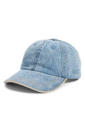 Krost Denim Adjustable Baseball Cap in Medium Wash at Nordstrom