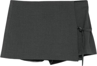 Paloma Wool Paloma Wool, Rokken, Dames, Grijs, M, Wol, Archive Mini Rok