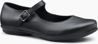 Hotter Womens Violet Womens Wide Fit Mary Jane Shoes - Black - Size: 7.5