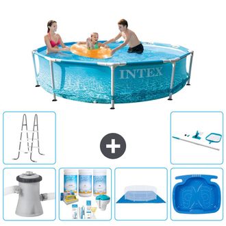 Intex Piscina Con Estructura Redonda - 305x76 Cm - 8-piezas S20981