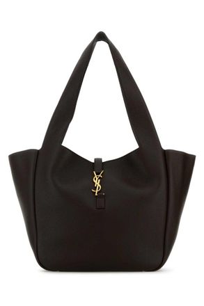 Saint Laurent Dark Brown Le 5 7 Bea tote Bag
