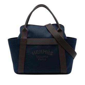 Herm&egrave;s Pre-owned Tela shoulder-bags - - Pre-owned - Donna - Blu - ONE SIZE