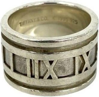 Tiffany & Co. Silver Silver 925 Band Ring (Pre-Owned)