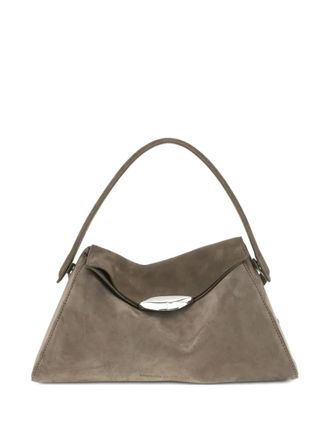 Benedetta Bruzziches flap closure shoulder bag - women - Calf Suede - One Size - Brown