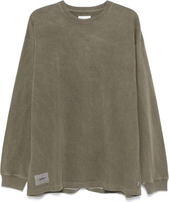 Wtaps Logo-Tag T-Shirt - Mens - Cotton