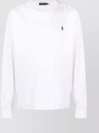Polo Ralph Lauren ribbed cotton crewneck sweatshirt