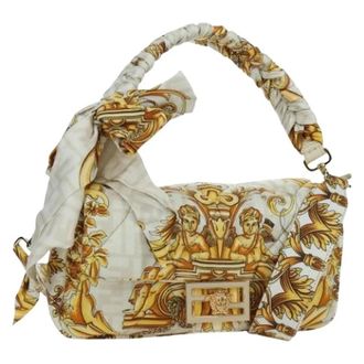 Fendi Pre-owned Nylon Zucca Canvas Schoudertas - Dames - Vintage Handtas - Veelkleurig - ONE Size - Nylon - Vintage