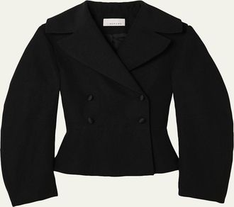 Liberowe Jiani Double-Breasted Peplum Jacket