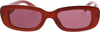 Roxy 53mm Slim Oval Sunglasses in Cinnamon at Nordstrom Rack