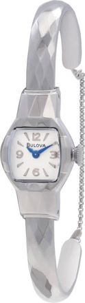 Bulova American Girl Quartz White Dial Ladies Watch 96L333