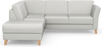Sit&more Ecksofa »Visby L-Form« Wahlweise mit Bettfunktion und Stauraum, frei im Raum stellbar