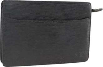 Louis Vuitton Pre-owned Clutches, female, Black, Size: ONE SIZE Pre-owned Vintage Epi Clutch Bag