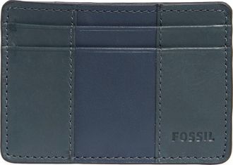 Fossil Everett Card Case in Navy at Nordstrom Rack