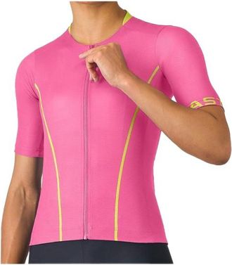 Castelli Anima Flow Jersey Velotrikot f&uuml;r Damen | rosa