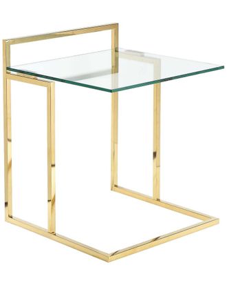Pangea Home Gold Helen Tray Table