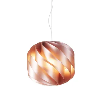 Linea Zero Suspensi&oacute;n Cobre En Metal Cromado Cm. 15x14h