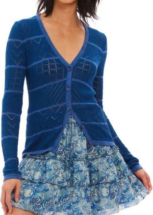 Allison New York Gloria Cardigan In Navy