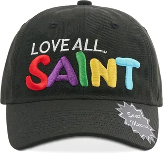Saint Mxxxxxx Embroidered-logo Baseball Cap