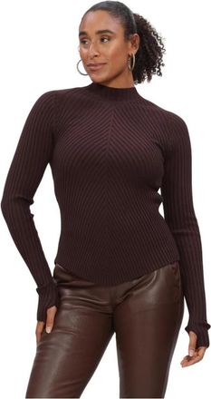 Ibana Kinzy Turtleneck - Dames - Coltruien - Bruin - XS - Polyester - Truien & Vesten