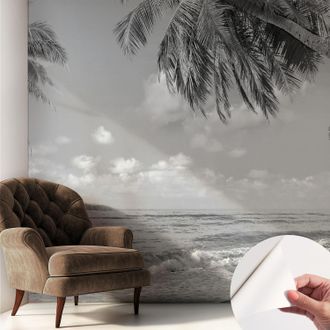 Tulup Carta Da Parati Adesiva - Fotomurale - Facile Da Applicare - Per La Soggiorno - Camera Da Letto - Paradiso Tropicale 250x250 Cm