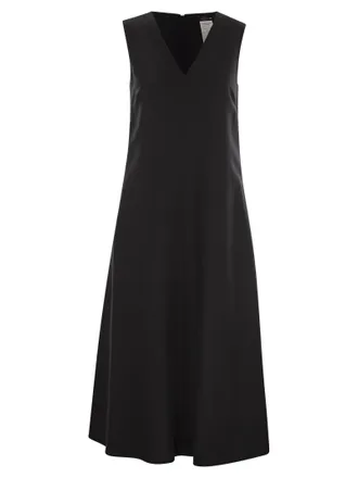 ワンピース MIUMIU BLACK STAIN LONG DRESS Miu Miu Black Stain Long Dress from $2,577.00 - on Stylight