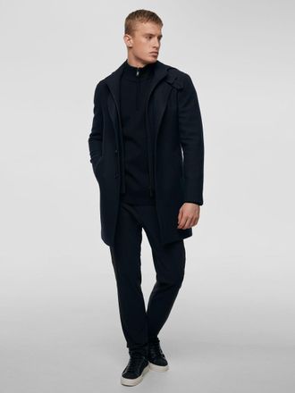 Genti Coat Seven donkerblauw