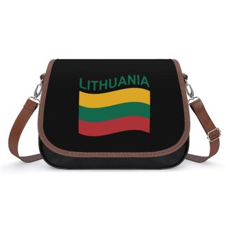 Generic Flag of Lithuania Fashion Womens Crossbody Bags Novelty Handbag Shoulder Bag Purse