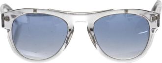 Frankie Morello Wayfarer Zonnebril - Heren - Zonnebrillen - Wit - ONE Size - Accessoires