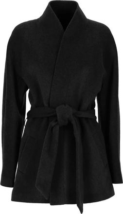 Chiara Ferragni Cappotto con cintura - Nero