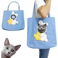 OEM Bolso Bandolera De Lona Con Forma De Conejo Y Boquilla, Ideal Para Pasear Con Tu Mascota. (conejo - Tama&ntilde;o Grande) - Crezuo
