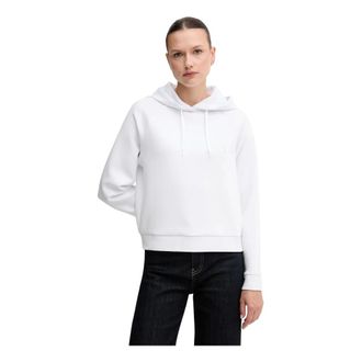 A|X Armani Exchange Hoodies & sweatvesten, Dames, Wit, M, Hooded Sweatshirt