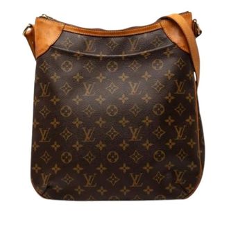 Louis Vuitton Pre-owned Odeon MM - Dames - Pre-owned - Bruin - Maat: ONE Size Leer