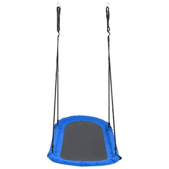vidaXL Columpio Nido Con Banderines 165x70 Cm Vidaxl