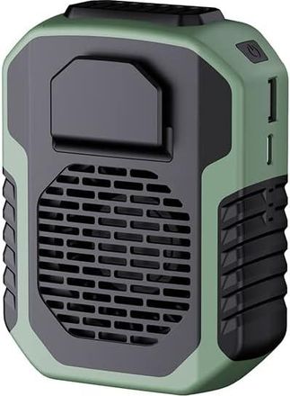 OEM Ventilador De Refrigeraci&oacute;n Usb Para Exteriores 4 En 1 Con 3 Velocidades, Potente Flujo De Aire, Color Verde