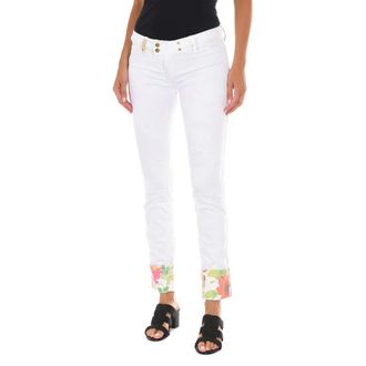 Met Met, Mujer, Pantalones, Blanco, Talla: W26