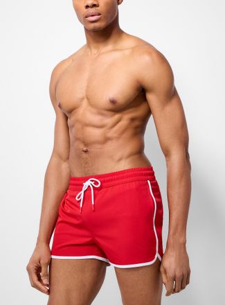 Simons Mens Piped retro swim short